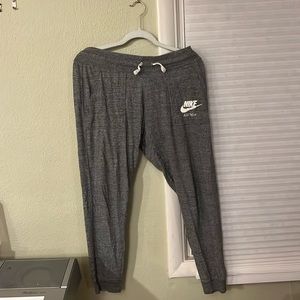 Nike Heather Gray Joggers